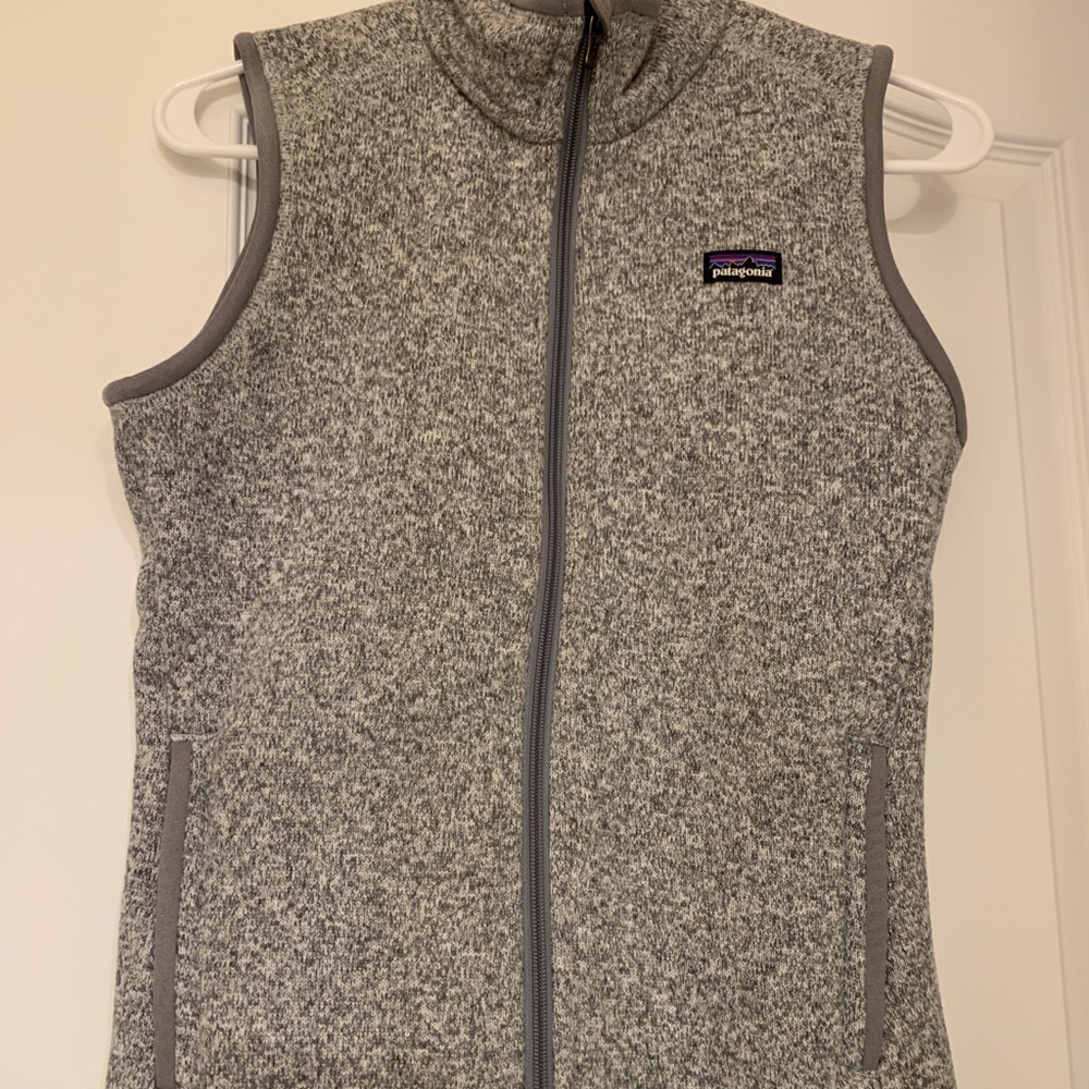 Gray “better sweater” Patagonia vest